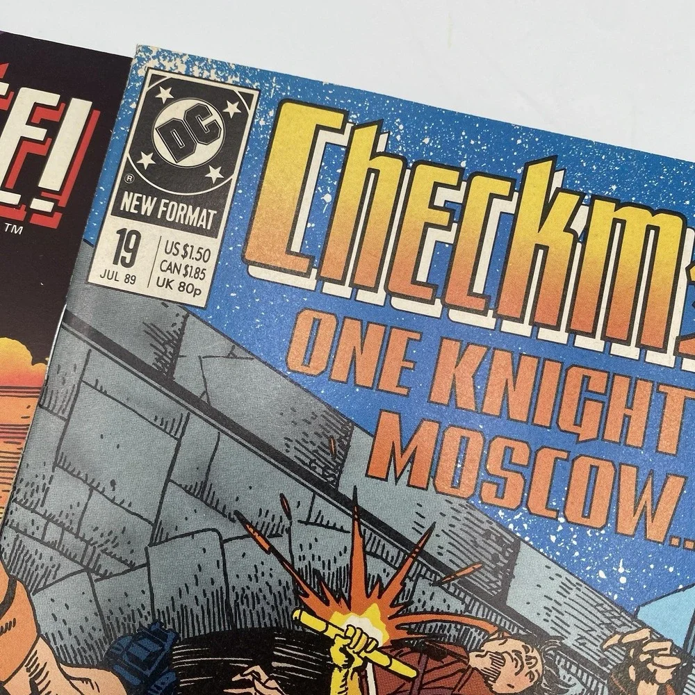 DC Checkmate‎ Comic Books Lot 7 Vintage 1990's 27,28,29,32,18,19 VGC
